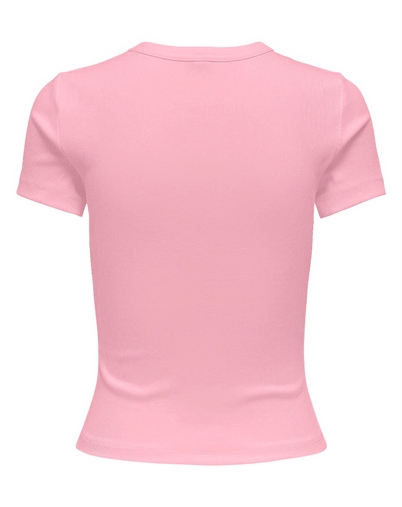 Only - Onlval Life T-Shirt - Romance Rose
